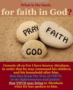 What Is The Basis For Faith?