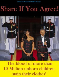 The Obama Blood Of 10 Million Innocent Children