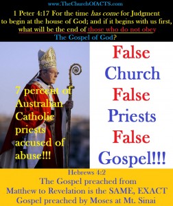 Catholic Priests Preach FALSE Gospel!!!