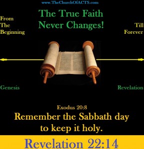 The True Faith Never Changes!