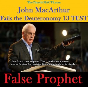 Leviticus 13 – John MacArthur FALSE PROPHET