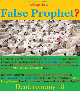 False Prophets In The Messianic Community