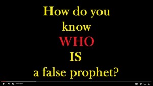 False Prophet Series – Dr. Brown
