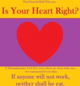 “The Lord Knows My Heart” – Is Your Heart RIGHT?