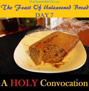 The Feast Of Unleavened Bread – A HOLY Convocation