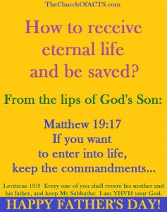 EternalLifeMatthew19-17Leviticus19-3HappyFathersDay