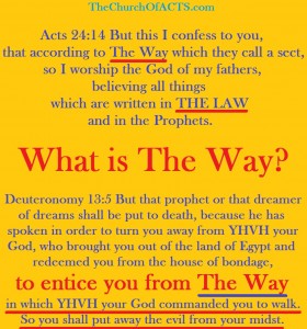 Paul Followed THE WAY – What Is THE WAY?