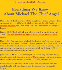 All We Know About Michael The Chief Angel